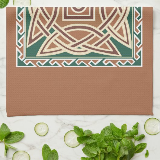 Celtic Kells Geschirrtuch (Gefaltet)