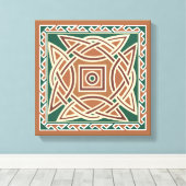 Celtic Kells Leinwanddruck (Insitu (Holzboden))