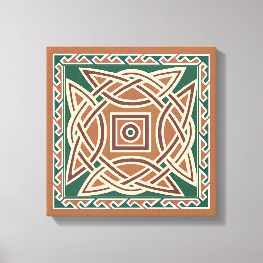 Celtic Kells Leinwanddruck (Vorderseite)