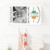 Celtic Kleeblatt Beerdigung Memorial Foto Banner (Insitu)