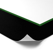 Celtic Kleeblatt Design 2 Poster/Print 2 Poster (Ecke)