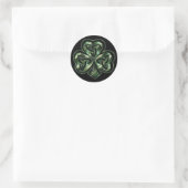 Celtic Kleeblatt Design 2 Sticker (Tasche)