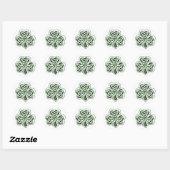 Celtic Kleeblatt :: Green Space Design Stickers (Blatt)
