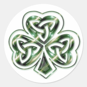 Celtic Kleeblatt :: Green Space Design Stickers