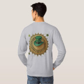 Celtic Kleeblatt & Horseshoe - Lucky St. Patrick's T-Shirt (Schwarz voll)