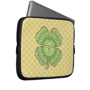 Celtic Kleeblatt Laptop Case