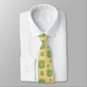 Celtic Kleeblatt Men's Neck Tie Krawatte (Gebunden)
