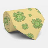 Celtic Kleeblatt Men's Neck Tie Krawatte (Gerollt)