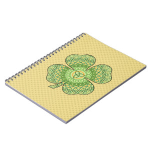 Celtic Kleeblatt Notebook Notizblock