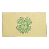 Celtic Kleeblatt Pillowcase Kissenbezug (Rückseite)