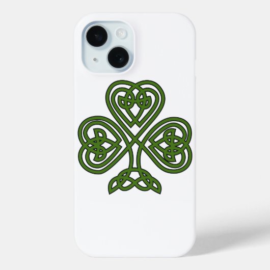 Celtic Kleeblatt - St Patricks Day Case-Mate iPhone Hülle (Rückseite)