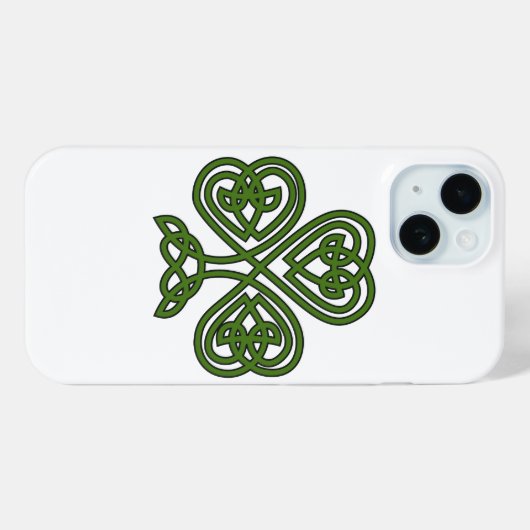 Celtic Kleeblatt - St Patricks Day Case-Mate iPhone Hülle (Rückseite (Horizontal))