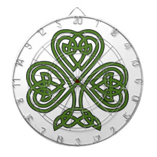 Celtic Kleeblatt - St Patricks Day Dartscheibe