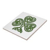 Celtic Kleeblatt - St Patricks Day Fliese (Seite)