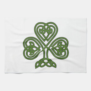 Celtic Kleeblatt - St Patricks Day Geschirrtuch