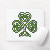 Celtic Kleeblatt - St Patricks Day Mousepad (Mit Mouse)