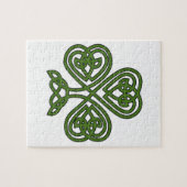 Celtic Kleeblatt - St Patricks Day Puzzle (Horizontal)