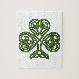 Celtic Kleeblatt - St Patricks Day Puzzle