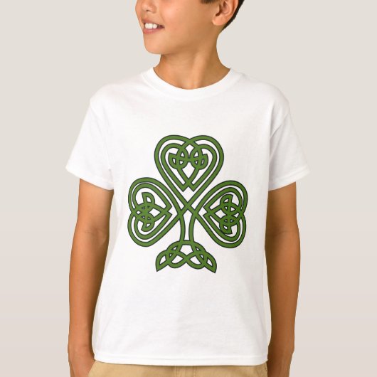 Celtic Kleeblatt - St Patricks Day T-Shirt (Vorderseite)