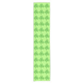 Celtic Kleeblatt St. Patrick's Day Table Runner Kurzer Tischläufer (Vorderseite)