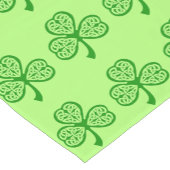 Celtic Kleeblatt St. Patrick's Day Table Runner Kurzer Tischläufer (Ecke)