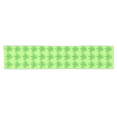Celtic Kleeblatt St. Patrick's Day Table Runner Kurzer Tischläufer (Horizontal)