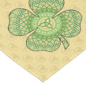 Celtic Kleeblatt Table Runner Kurzer Tischläufer (Ecke)