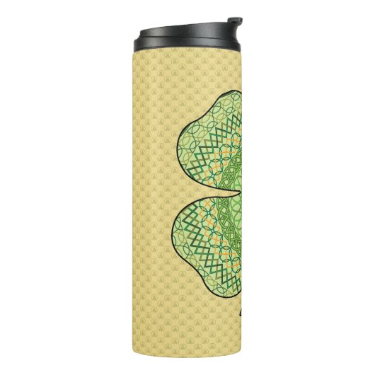 Celtic Kleeblatt Thermal Tumbler Thermosbecher (Nach links gedreht)