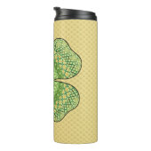 Celtic Kleeblatt Thermal Tumbler Thermosbecher (Nach rechts gedreht)