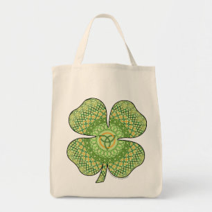 Celtic Kleeblatt Tote Bag Tragetasche