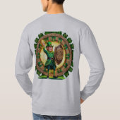 Celtic Kleeblatt Tree of Life - St. Patrick's Day T-Shirt (Rückseite)