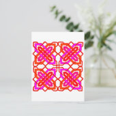Celtic Knot 3 Postkarte (Stehend Vorderseite)