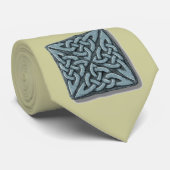 Celtic Knot 4-Quadratzone Krawatte (Gerollt)