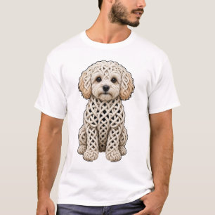 Celtic Knot Apricot Maltipoo T-Shirt