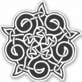 Celtic Knot Aufkleber (Vorderseite)