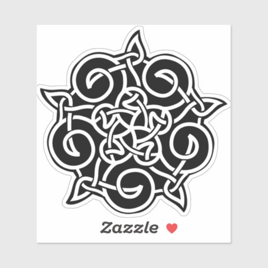 Celtic Knot Aufkleber (Blatt)