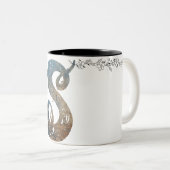 Celtic Knot Buchstabe S Tasse (VorderseiteRechts)