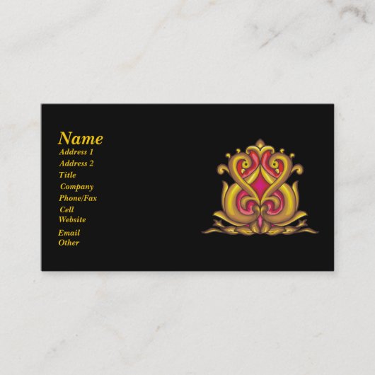 Celtic Knot Business Cards Visitenkarte (Vorderseite)