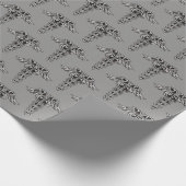 Celtic Knot Caduceus Geschenkpapier (Ecke)