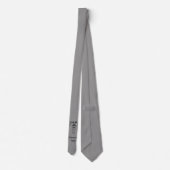 Celtic Knot Caduceus Neck Tie Krawatte (Rückseite)