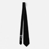 Celtic Knot Caduceus Neck Tie Krawatte (Rückseite)