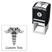 Celtic Knot Caduceus Permastempel (Beispiel)
