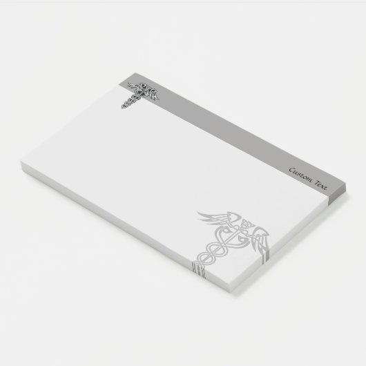 Celtic Knot Caduceus Post-it Notes Klebezettel (angewinkelt)