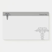 Celtic Knot Caduceus Post-it Notes Klebezettel (Vorderseite)