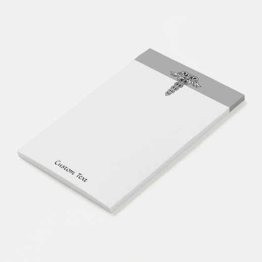 Celtic Knot Caduceus Post-it Notes Klebezettel (angewinkelt)