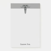 Celtic Knot Caduceus Post-it Notes Klebezettel (Vorderseite)