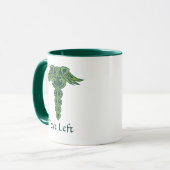 Celtic Knot Caduceus Tasse (Vorderseite Links)