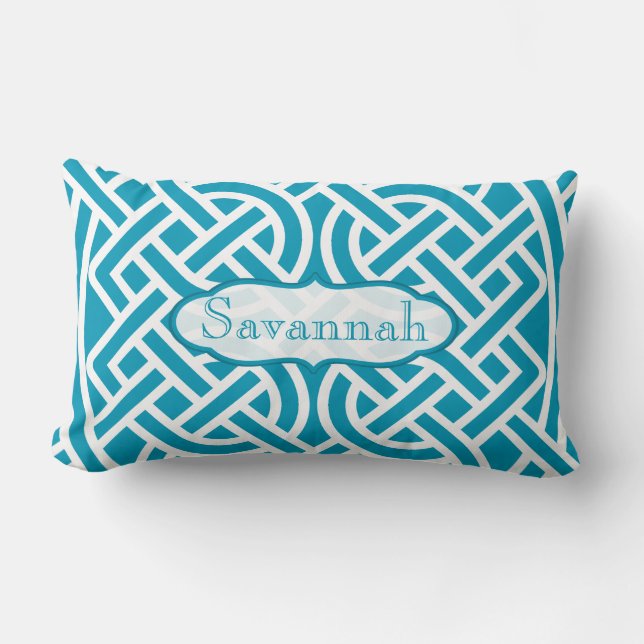 Celtic Knot Choose Color Personalisiert Pillow Lendenkissen (Vorderseite)
