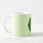 Celtic Knot Circle St. Patrick's Day Kaffeetasse (Links)