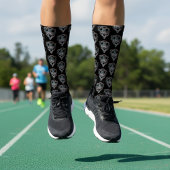 Celtic Knot Claddagh Athletic Crew Socks Socken